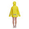 एसजीएस स्वीकृत पीला पनरोक रेनकोट जैकेट ऑप बैग पैक