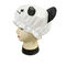 बच्चों के पनरोक लोचदार के लिए पांडा के आकार का पीवीसी शावर कैप गुणन: